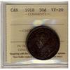 Image 1 : 1918 50¢ ICCSVF-20 