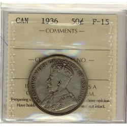 1936  50¢  ICCS F-15,