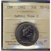Image 1 : 1982 50¢ Sm Bds Type 2  ICCS MS62