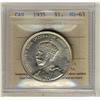 Image 1 : 1935 $1 ICCS MS-63