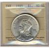 Image 1 : 1935 $1 ICCS MS66.  PQ example with spectacular eye appeal.
