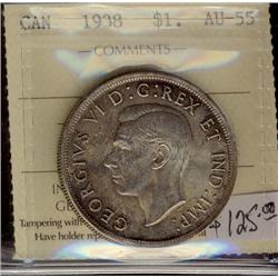  1938 $1 ICCS AU55