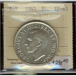 1945 $1 ICCS EF45