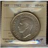 Image 1 : 1947 $1 Blunt ICCS AU55