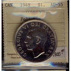 1948 $1 ICCS AU55