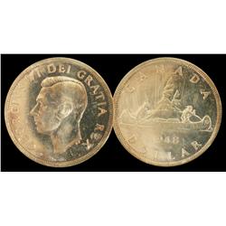 1948 $1 ICCS MS65 PQ+ TIED HIGHEST GRADED! Extremely rare an