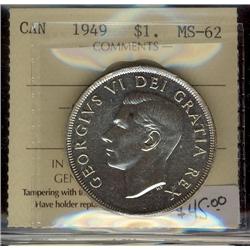1949 $1 ICCS MS62