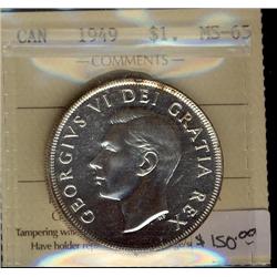 1949 $1 ICCS MS65