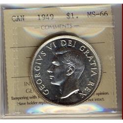 1949 $1 ICCS MS66