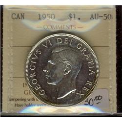 1950 $1 Arn ICCS AU50