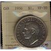 Image 1 : 1950 $1 ICCS VF30