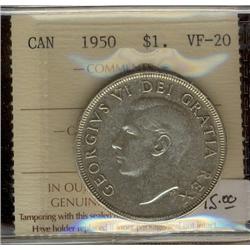 1950 $1 SWL ICCS VF20