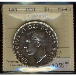 1951 $1 ARN ICCS MS60