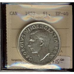1952 $1 NWL ICCS EF40