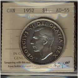 1952 $1 NWL ICCS AU55