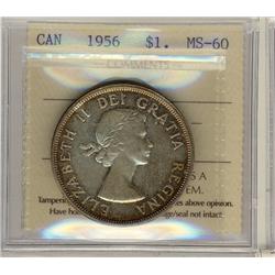 1956 $1 ICCS MS60