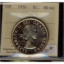 1956 $1 ICCS MS62