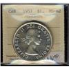 Image 1 : 1957 $1 ICCS MS62