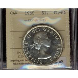 1960 $1 ICCS PL64 Cameo