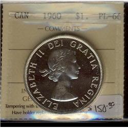 1960 $1 ICCS PL66 Cameo