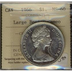 1966 $1 Lge Bds ICCS MS60 Cameo