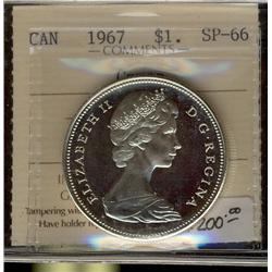 1967 $1 ICCS SP66 Cameo