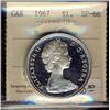 Image 1 : 1967 $1 ICCS SP66 Heavy Cameo
