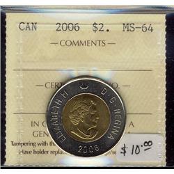 2006 $2 ICCS MS64
