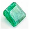 Image 2 : 13.55ct Rectangular Cut Green Natural Emerald GLI