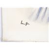 Image 2 : Mixed Media on Paper Signed L.F
