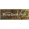 Image 3 : British Oil on Canvas Signed Peter Scott 1987