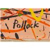 Image 4 : American Abstract Acrylic / Canvas Signed Pollock