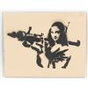 Image 2 : Banksy British Spray Paint on Cardboard