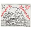 Image 1 : American Ink on Paper Signed K. Haring '85