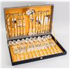 Image 1 : 49-Piece Silverware Set with Box