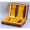 Image 1 : Spanish Leather Cigar Humidor Box