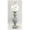Image 2 : White Globe Lamp with Vase-like Base Made in Italy