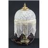 Image 1 : Small Glass Lamp with Tassles