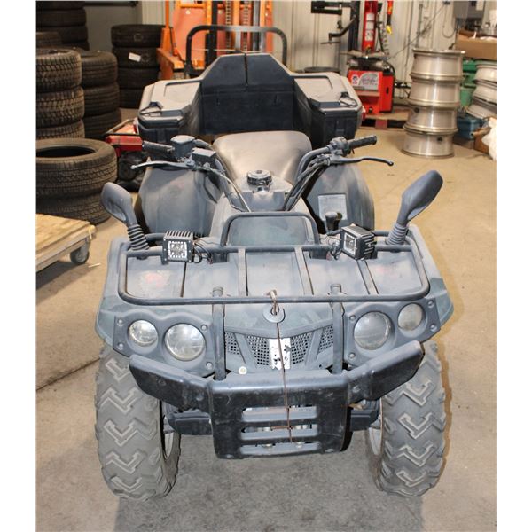 ATV WITH KEYS 4X4, 400, WINCH