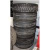 Image 1 : LOT OF 6 ASSORTED TREAD GOODYEAR TIRES