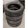 Image 1 : SET OF 4 FIRESTONE WINTERFORCE 2 TIRES