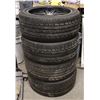 Image 1 : SET OF 4 ZENNA ARGUS-UPH TIRES W RIMS