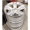 Image 2 : 20 INCH DOGE 5 BOLT ALLOY RIMS WITH O2 SENSORS