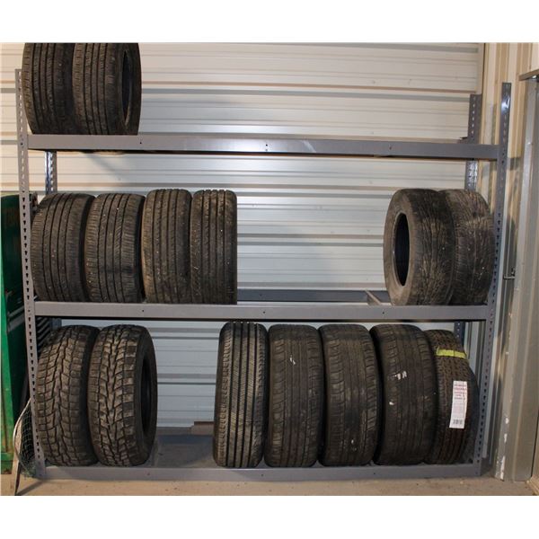 THREE TIER METAL RACK 8 FT X 1 1/2 FT X 7FT