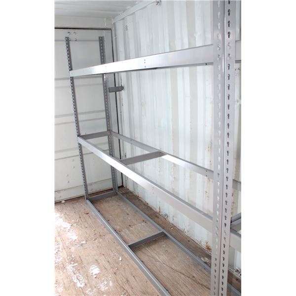 THREE TIER METAL RACK 8 FT X 1 1/2 FT X 7FT