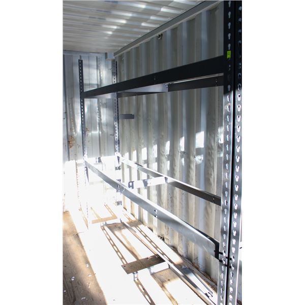 THREE TIER METAL RACK 8 FT X 1 1/2 FT X 7FT