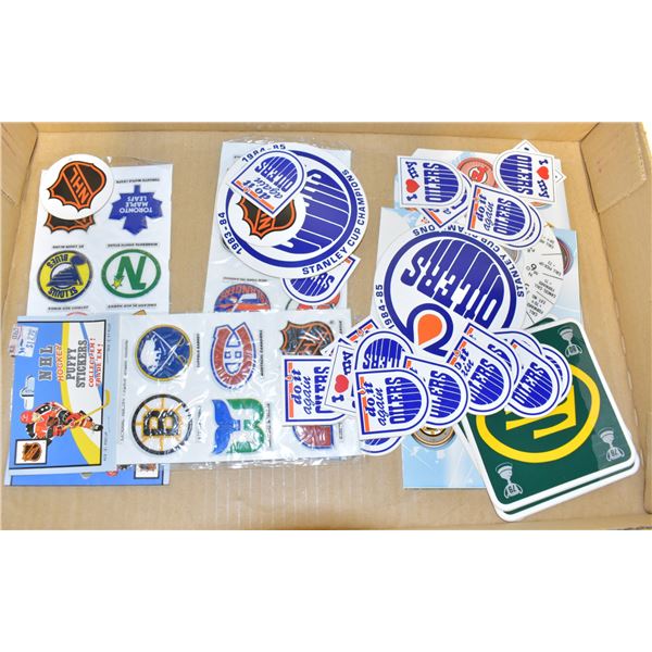 NHL CFL STICKER COLLECTION