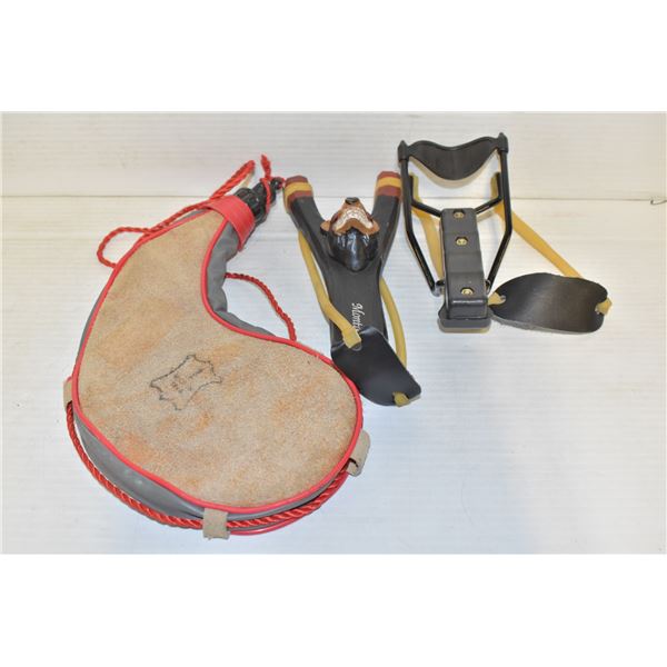 SLINGSHOTS & WINESKIN