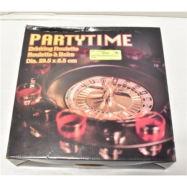PARTYTIME DRINKING ROULETTE GAME