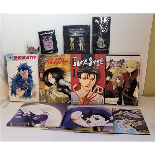 15)  LOT OF 11 ASSORTED LOOTCRATE ITEMS